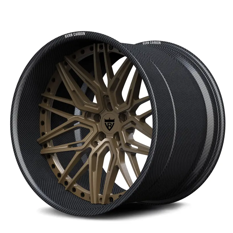 Rv-T081 Cf · Genuine Carbon Fiber Deep Dish Forged Wheels 2