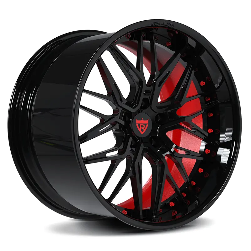 Rv-T081: Custom 2-Piece Forged Corvette Wheels 1