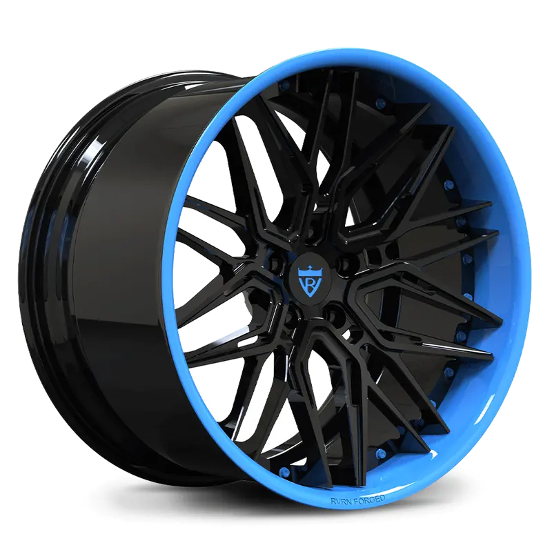 Rv-T081: Custom Forged 2-Piece Concave Corvette Wheels 1