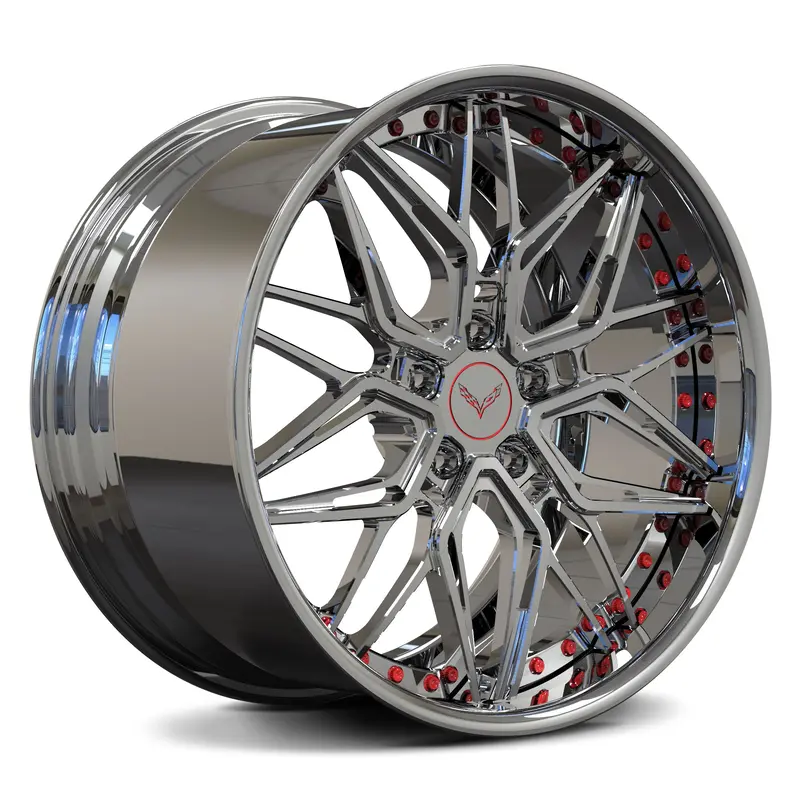 Rv-T081 :Custom Forged 2-Piece Corvette Wheels 1