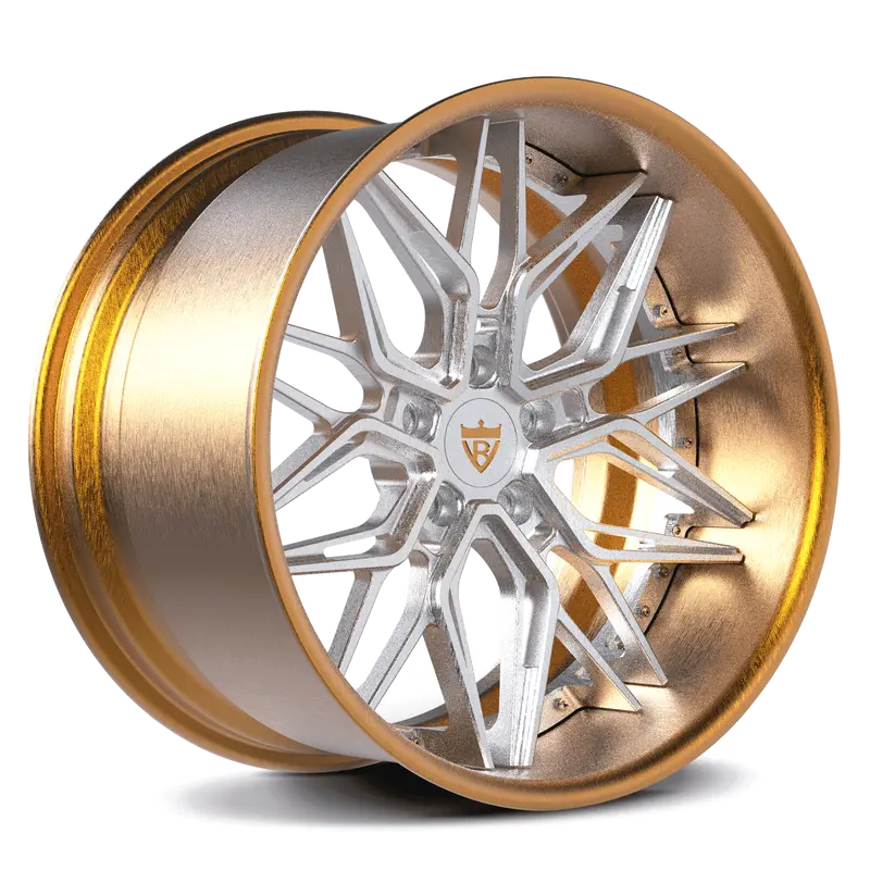 Rv-T081: Custom Forged 2-Piece Deep Dish Bmw Wheels 1