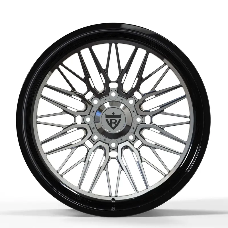 Rv-T081: Custom Forged Monoblock Deep Dish 8 Lug Wheels 2