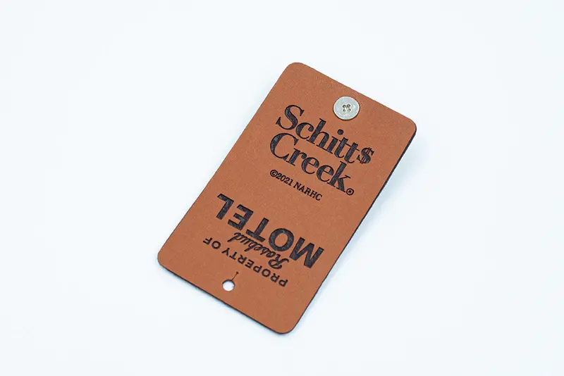 Schitt’S Creek Garment Tag - Property Of Rosebud Motel 1