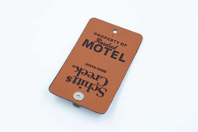 Schitt’S Creek Garment Tag - Property Of Rosebud Motel 2