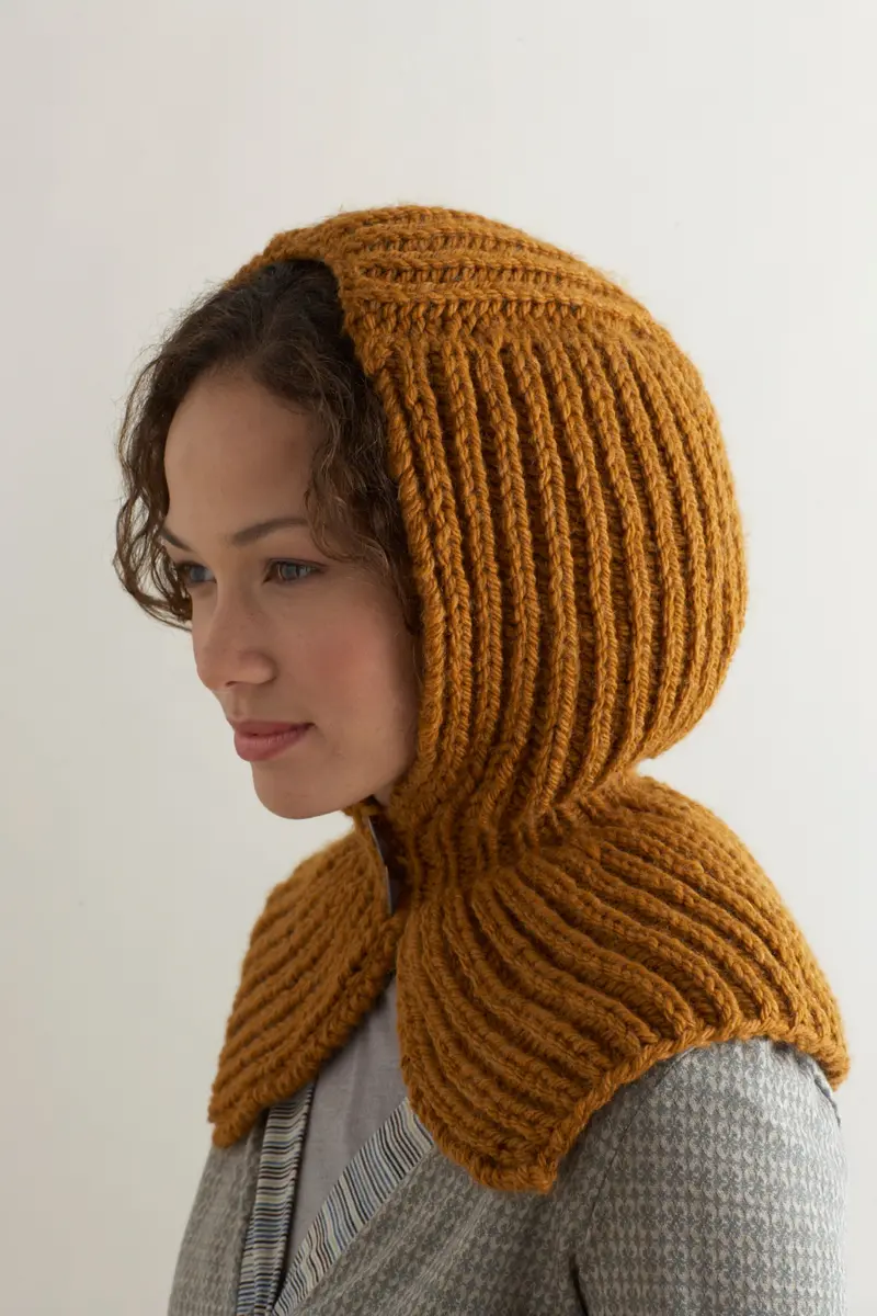 Seasonably Chic Hood Pattern (Knit) 1