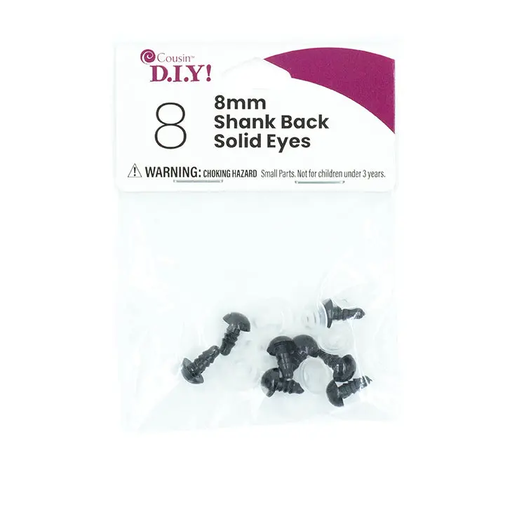 Shank Back Solid Eyes (12Mm & 18Mm) 1