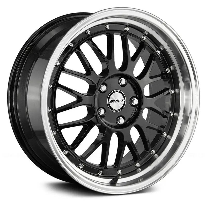 Shift Flywheel Gloss Black W/ Polished Lip 1