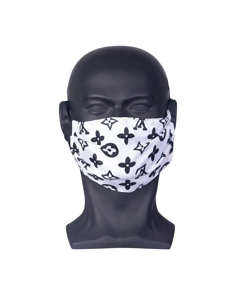 Silk Louis Vuitton Mask 1