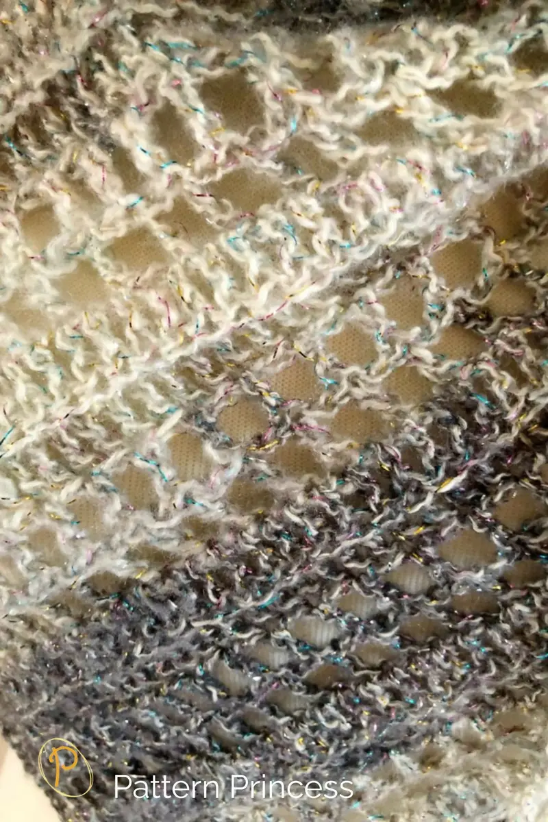 Silver Bells Crochet Shawl (Crochet) 1
