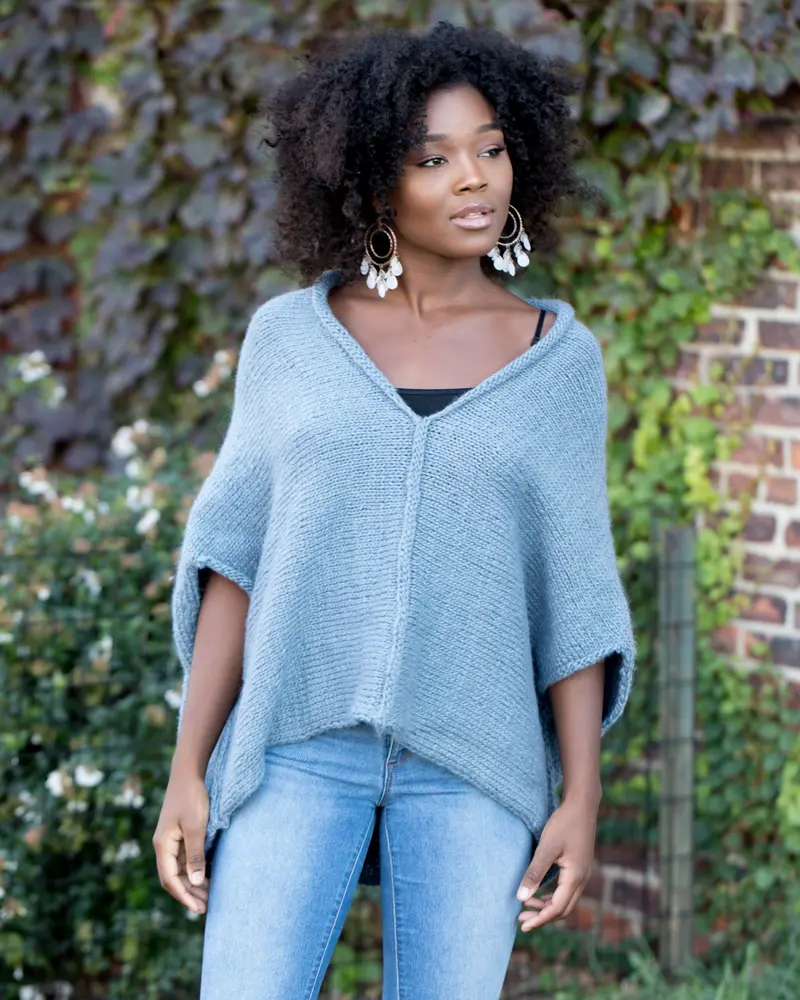 Simple Stitch Top (Knit) 1