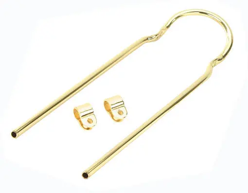 Sissy Bar 22" W/Clamp Gold 1