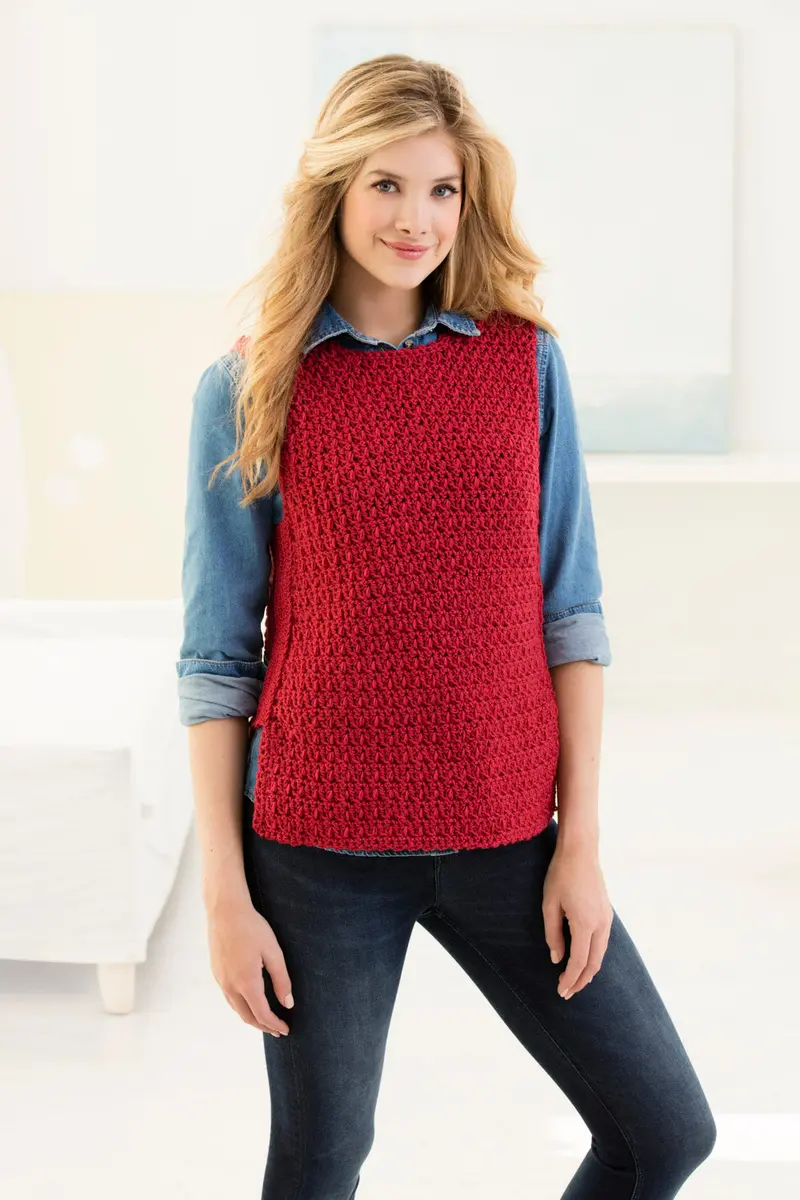 Sleek Sleeveless Top (Crochet) 1