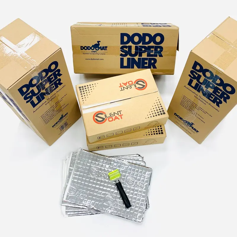 Sound Deadening Silent Coat & Dodo Insulation Kit For Swb 1