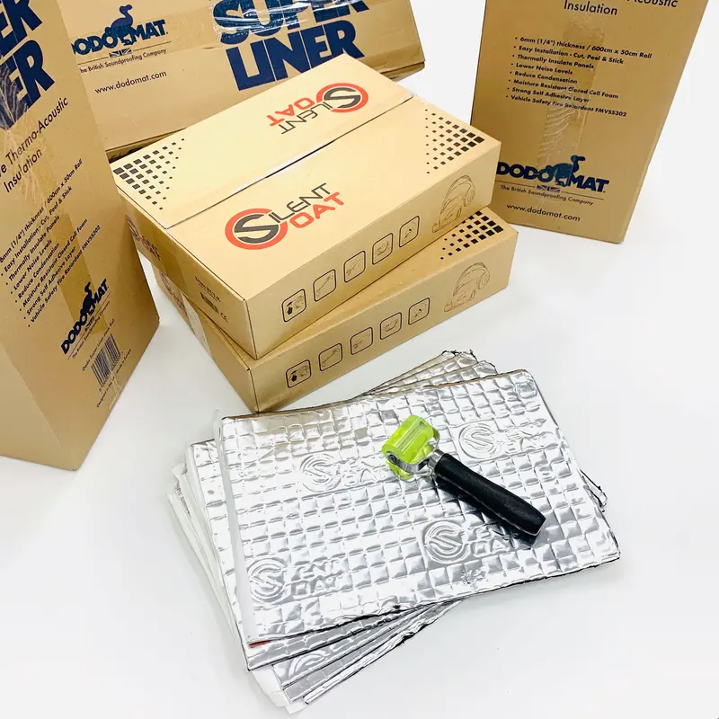 Sound Deadening Silent Coat & Dodo Insulation Kit For Swb 2