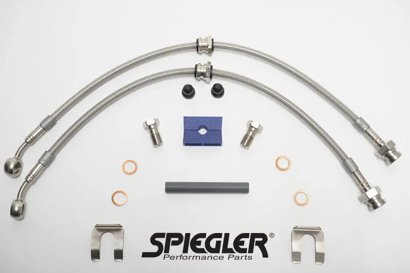 Spiegler Stainless Brake Lines - C8 Corvette With Iron Discs - Rear 1