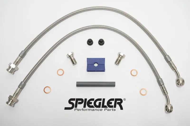 Spiegler Stainless Brake Lines - Corvette C6 Front 1