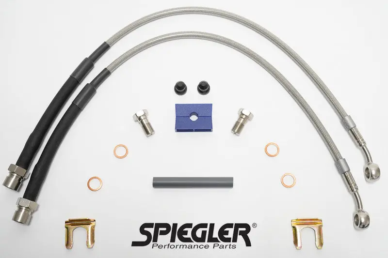Spiegler Stainless Brake Lines - Front 2014+ Corvette C7 Exc Z06 W/Iron 1