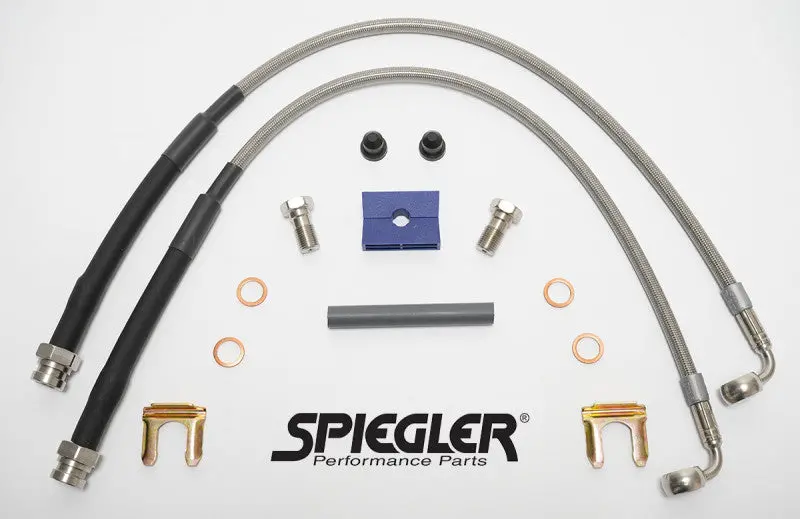 Spiegler Stainless Brake Lines - Front C7 Corvette Z06/Gs With Iron Brakes 1