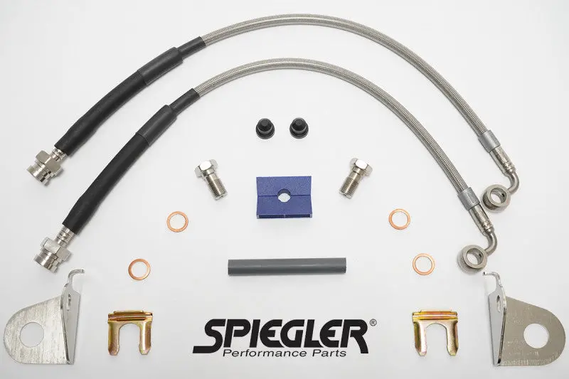 Spiegler Stainless Brake Lines - Front Mustang (S550) W/Brembo 1