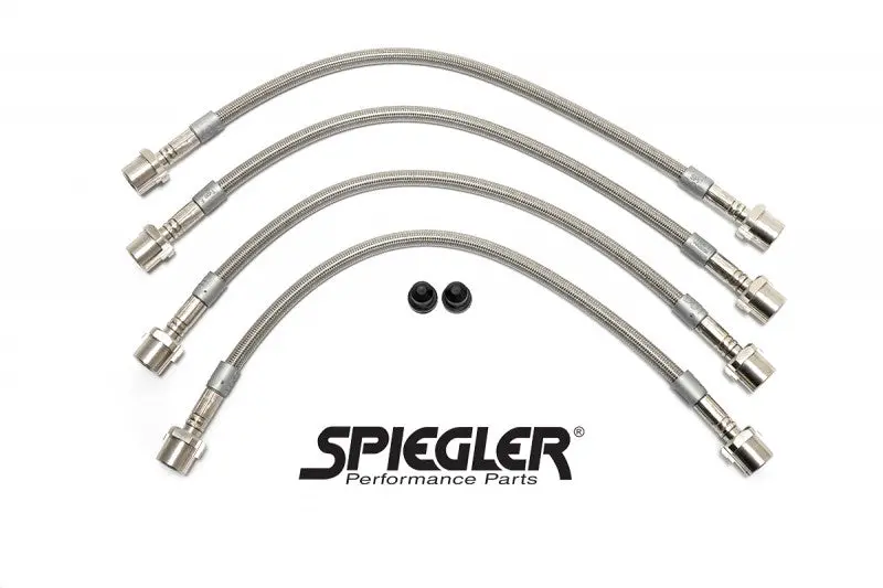 Spiegler Stainless Brake Lines - Porsche 987 Boxster & Cayman Front And Rear 4 Line Kit 1