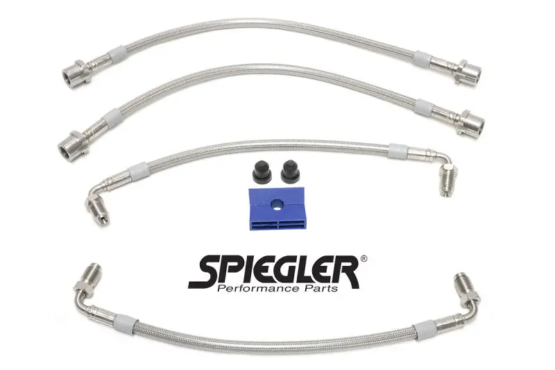 Spiegler Stainless Brake Lines - Rear Porsche 718 Gts 4.0, Gt4, Gt4 Rs & Spyder 1