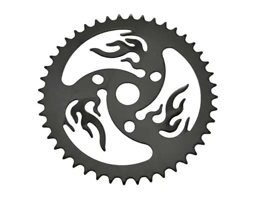 Sprocket Fire 44T 1/2 X 1/8 Black. 1