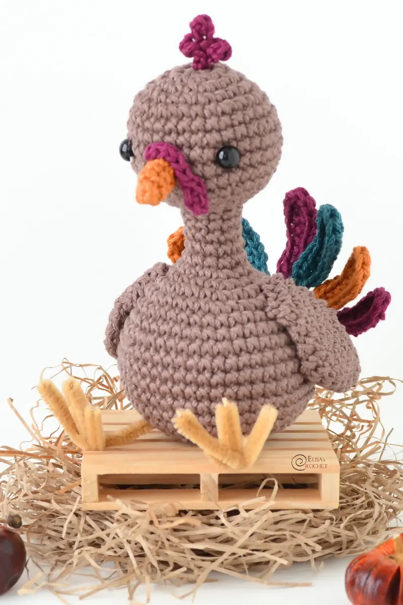 Stewie The Turkey (Crochet) 1