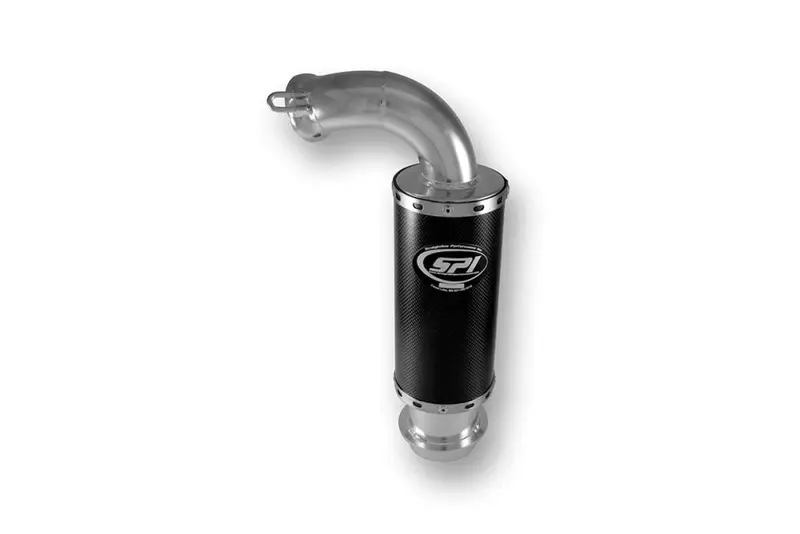 Straightline Carbon Fiber Lightweight Muffler (Full Stainless) 11Lb Weight Savings 1