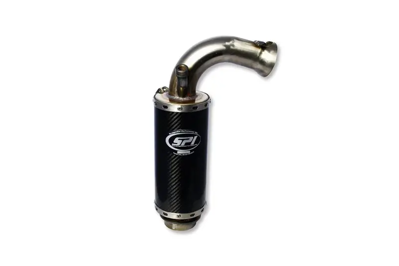 Straightline Carbon Fiber Muffler 12Lb Weight Savings 134-152 1