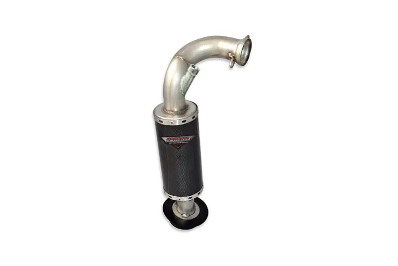 Straightline Carbon Fiber Muffler 12Lbs Weight Savings 132-162 1