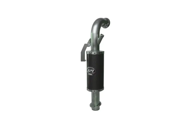 Straightline Carbon Fiber Muffler Stainless Steel 13Lb Weight Savings 134-202 1