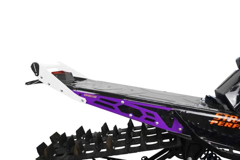 Straightline Hide 'N' Go Rear Bumper 155" Slash Tunnel - White Handle, Black Plates Bumper With Built In Storage 1