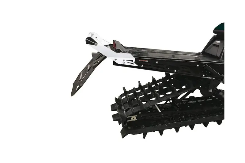 Straightline Hide 'N' Go Rear Bumper 155" Track - Black White Rear Bumper 1