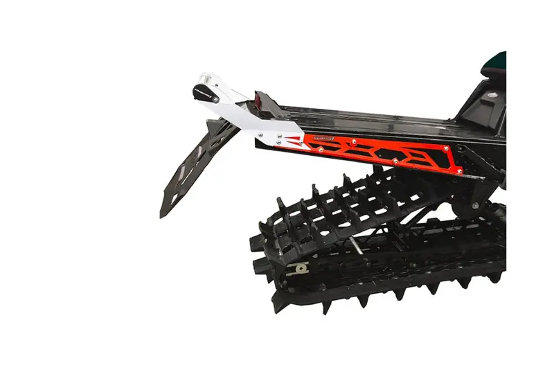Straightline Hide 'N' Go Rear Bumper 155" Track - Red White Rear Bumper 1