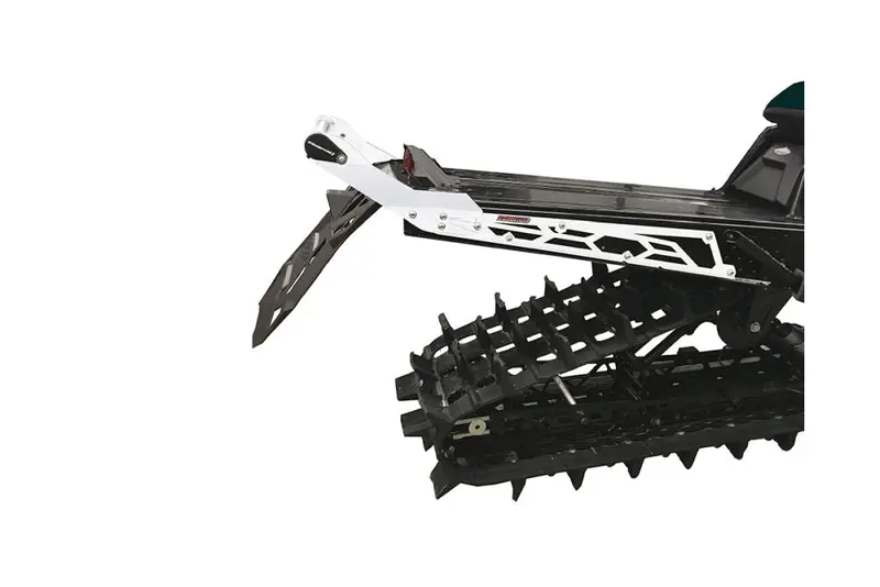 Straightline Hide 'N' Go Rear Bumper 155" Track - White White Rear Bumper 1