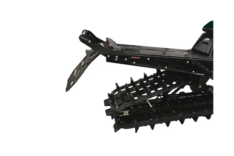 Straightline Hide 'N' Go Rear Bumper 163" Track - Black Black Rear Bumper 1