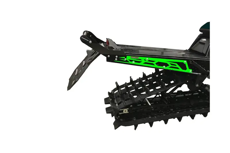Straightline Hide 'N' Go Rear Bumper 163" Track - Manta Black Rear Bumper 1