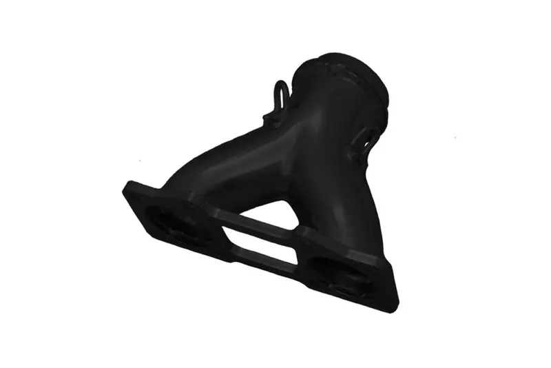 Straightline High Performance Y-Pipe Ceramic Coated - Black 2 Hp 134-181 1