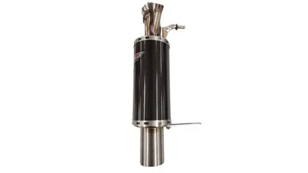 Straightline Lightweight Muffler Carbon Fiber / Stainless Mountain Muffler 14Lbs Weight Savings 1