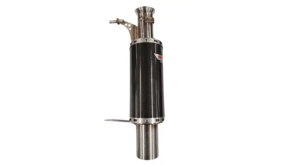 Straightline Lightweight Muffler Carbon Fiber / Stainless Mountain Muffler 14Lbs Weight Savings 1