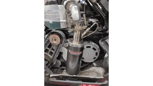 Straightline Lightweight Muffler Carbon Fiber / Stainless Mountain Muffler 14Lbs Weight Savings 2