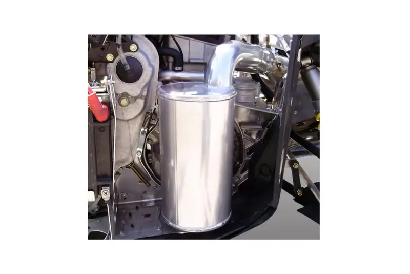 Straightline Lightweight Muffler Ceramic Coated 13Lb Weight Savings / 3Hp Gain 1