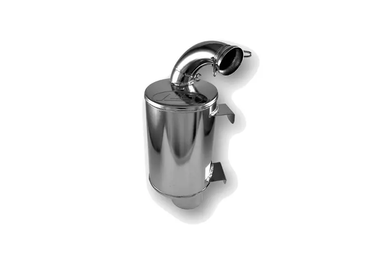 Straightline Lightweight Muffler Ceramic Coated 6Lb Weight Savings 132-104 1