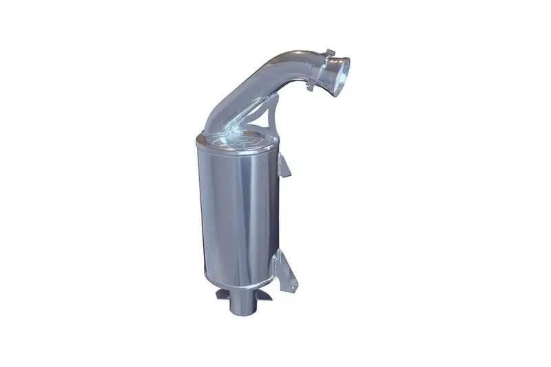Straightline Lightweight Muffler Ceramic Coated 7.5 Lbs. Weight Savings 134-193 1
