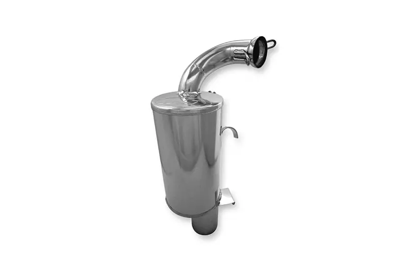 Straightline Lightweight Muffler Ceramic Coated 9 Lbs. Weight Savings 132-138 1