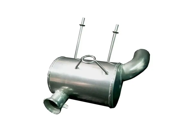 Straightline Lightweight Muffler Ceramic Coated 9Lb Weight Savings 131-115 1