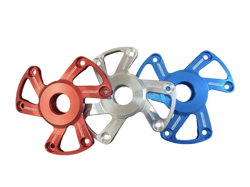 Straightline P22 Lightweight Billet Clutch Cover Anodized Blue 123-173 2