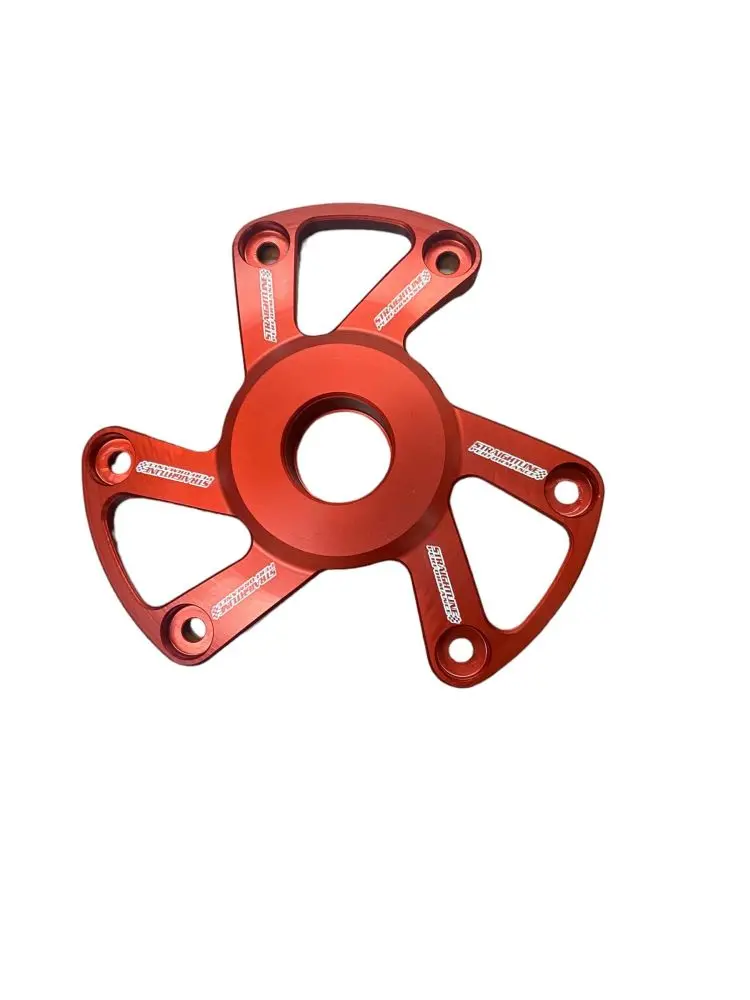 Straightline P22 Lightweight Billet Clutch Cover Anodized Red 123-172 1