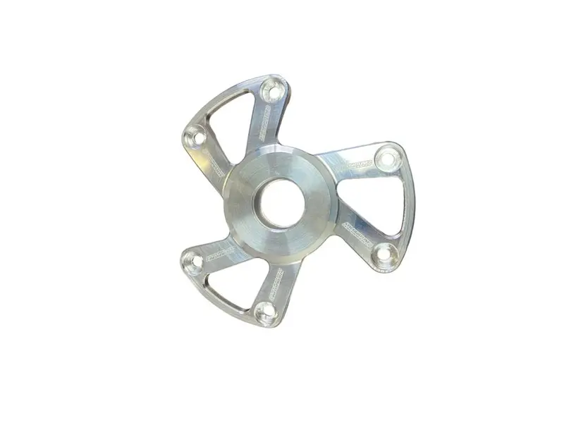 Straightline P22 Lightweight Billet Clutch Cover / Raw Machined Look Aluminum 1