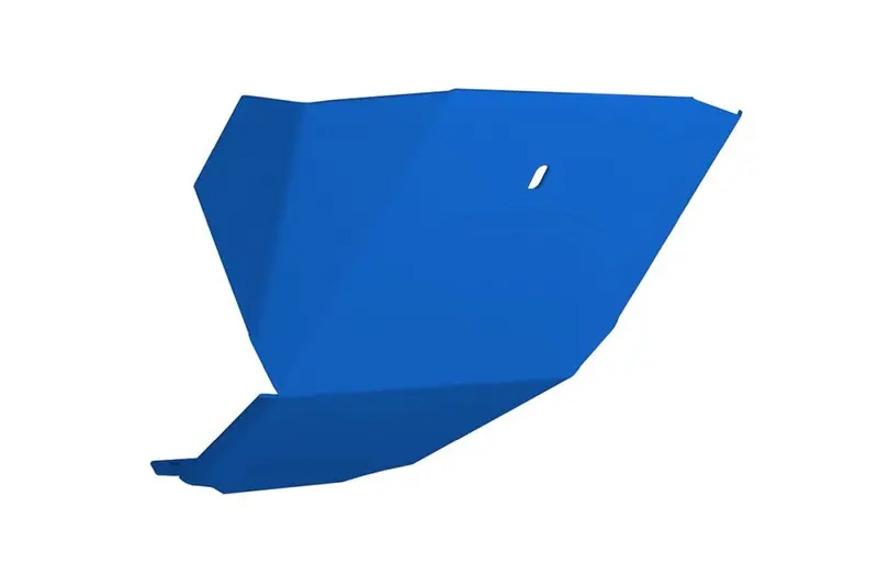 Straightline Rugged Series Skid Plate - Blue 182-119-Blue 1